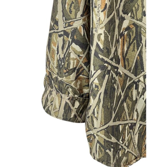 Cabela's Men's Camo Button-Down Long-Sleeve Shirt Hunting Outdoor Gorpcore L - Picture 7 of 8